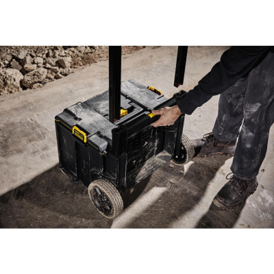Купити Ящик-візок TOUGHSYSTEM 2.0 DeWALT DWST83295-1. Офіційний магазин Dewalt Україна. Фірмовий інструмент та обладнання DeWALT, STANLEY, BLACK+DECKER, BOSTITCH