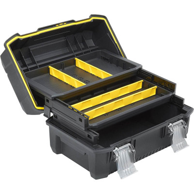 Купити Скринька професійна FatMax Cantilever, розміри 457x310x236 мм STANLEY FMST1-71219. Офіційний магазин Dewalt Україна. Фірмовий інструмент та обладнання DeWALT, STANLEY, BLACK+DECKER, BOSTITCH