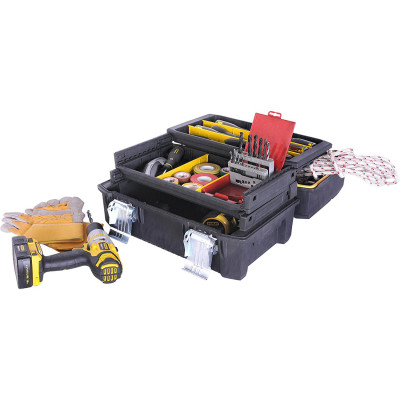 Купити Скринька професійна FatMax Cantilever, розміри 457x310x236 мм STANLEY FMST1-71219. Офіційний магазин Dewalt Україна. Фірмовий інструмент та обладнання DeWALT, STANLEY, BLACK+DECKER, BOSTITCH