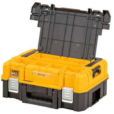 Купити Ящик з органайзером TSTAK 2.0 DeWALT DWST83344-1. Офіційний магазин Dewalt Україна. Фірмовий інструмент та обладнання DeWALT, STANLEY, BLACK+DECKER, BOSTITCH