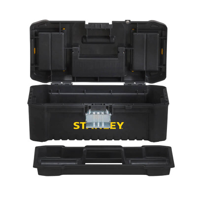 Купить Ящик ESSENTIAL, размеры 406x205x195 мм STANLEY STST1-75518. Официальный магазин Dewalt Украина. Фирменный инструмент и оборудовние DeWALT, STANLEY, BLACK+DECKER, BOSTITCH