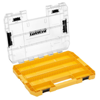 Купити Футляр для біт системи TSTAK Tough Case L DeWALT DT70804. Офіційний магазин Dewalt Україна. Фірмовий інструмент та обладнання DeWALT, STANLEY, BLACK+DECKER, BOSTITCH