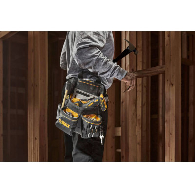 Купить Профессиональная сумка для инструмента с поясом DeWALT DWST40201-1. Официальный магазин Dewalt Украина. Фирменный инструмент и оборудовние DeWALT, STANLEY, BLACK+DECKER, BOSTITCH