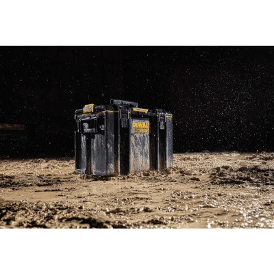 Купити Ящик TOUGHSYSTEM 2.0 DeWALT DWST83342-1. Офіційний магазин Dewalt Україна. Фірмовий інструмент та обладнання DeWALT, STANLEY, BLACK+DECKER, BOSTITCH