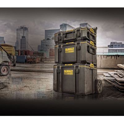 Купити Ящик TOUGHSYSTEM 2.0 DeWALT DWST83342-1. Офіційний магазин Dewalt Україна. Фірмовий інструмент та обладнання DeWALT, STANLEY, BLACK+DECKER, BOSTITCH