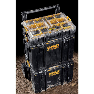 Купити Органайзер TOUGHSYSTEM 2.0 DeWALT DWST83394-1. Офіційний магазин Dewalt Україна. Фірмовий інструмент та обладнання DeWALT, STANLEY, BLACK+DECKER, BOSTITCH