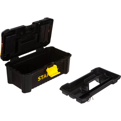 Купити Скринька ESSENTIAL, розміри 320x188x132 мм (12.5) STANLEY STST1-75514. Офіційний магазин Dewalt Україна. Фірмовий інструмент та обладнання DeWALT, STANLEY, BLACK+DECKER, BOSTITCH