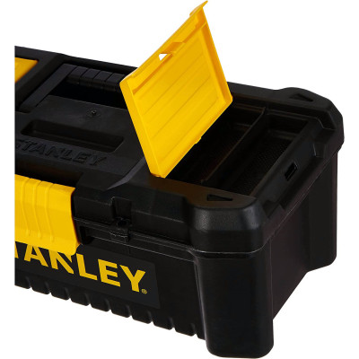 Купити Скринька ESSENTIAL, розміри 320x188x132 мм (12.5) STANLEY STST1-75514. Офіційний магазин Dewalt Україна. Фірмовий інструмент та обладнання DeWALT, STANLEY, BLACK+DECKER, BOSTITCH