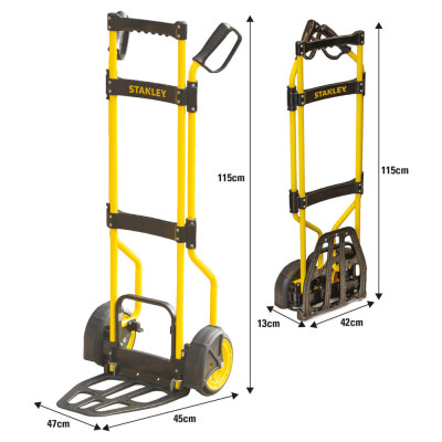 Купить Тележка грузовая складная STANLEY SXWTD-FT591. Официальный магазин Dewalt Украина. Фирменный инструмент и оборудовние DeWALT, STANLEY, BLACK+DECKER, BOSTITCH