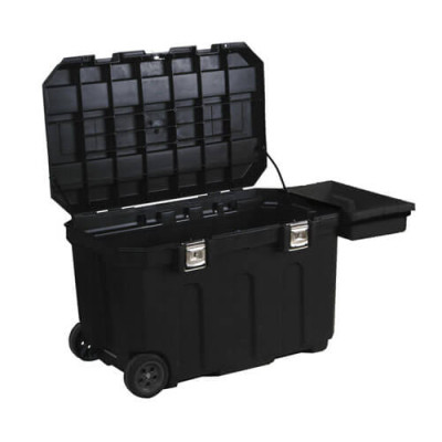 Купить Ящик MOBILE JOB CHEST, размеры 962x591x578 мм, пластиковый с колесами STANLEY 1-93-278. Официальный магазин Dewalt Украина. Фирменный инструмент и оборудовние DeWALT, STANLEY, BLACK+DECKER, BOSTITCH