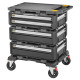 Купить Рабочая станция 5 в 1 (комплект ящиков на тележке) TOUGHSYSTEM 2.0 DXL DeWALT DWST60510-1. Официальный магазин Dewalt Украина. Фирменный инструмент и оборудовние DeWALT, STANLEY, BLACK+DECKER, BOSTITCH