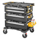 Купить Рабочая станция 5 в 1 (комплект ящиков на тележке) TOUGHSYSTEM 2.0 DXL DeWALT DWST60510-1. Официальный магазин Dewalt Украина. Фирменный инструмент и оборудовние DeWALT, STANLEY, BLACK+DECKER, BOSTITCH
