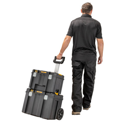Купити Ящик-візок TSTAK 2.0 DeWALT DWST83347-1. Офіційний магазин Dewalt Україна. Фірмовий інструмент та обладнання DeWALT, STANLEY, BLACK+DECKER, BOSTITCH