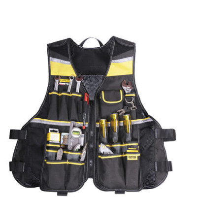 Купить Жилет для ношения инструмента STANLEY FMST1-71181. Официальный магазин Dewalt Украина. Фирменный инструмент и оборудовние DeWALT, STANLEY, BLACK+DECKER, BOSTITCH
