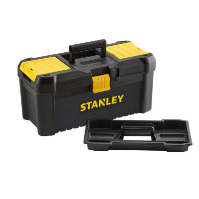 Купити Скринька ESSENTIAL, розміри 400x184x184 мм STANLEY STST1-75517. Офіційний магазин Dewalt Україна. Фірмовий інструмент та обладнання DeWALT, STANLEY, BLACK+DECKER, BOSTITCH