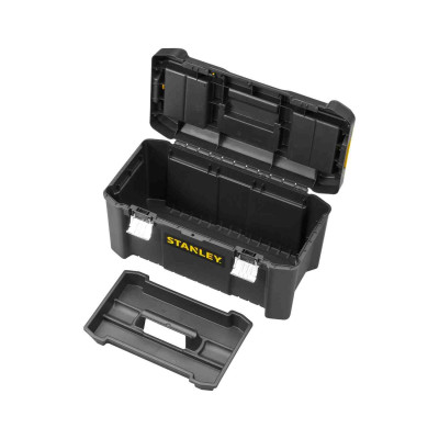 Купити Скринька ESSENTIAL, розміри 482x254x250 мм STANLEY STST1-75521. Офіційний магазин Dewalt Україна. Фірмовий інструмент та обладнання DeWALT, STANLEY, BLACK+DECKER, BOSTITCH