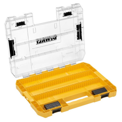 Купити Футляр для біт системи TSTAK Tough Case L DeWALT DT70839. Офіційний магазин Dewalt Україна. Фірмовий інструмент та обладнання DeWALT, STANLEY, BLACK+DECKER, BOSTITCH
