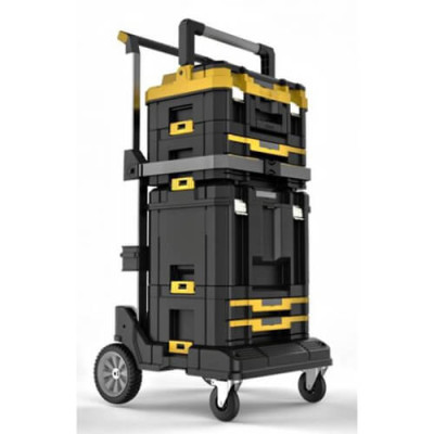 Купити Візок для інструментальних ящиків TSTAK DeWALT DWST1-71196. Офіційний магазин Dewalt Україна. Фірмовий інструмент та обладнання DeWALT, STANLEY, BLACK+DECKER, BOSTITCH