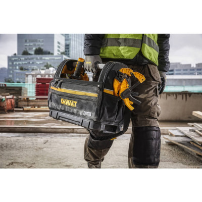 Купити Сумка відкритого типу системи TSTAK DeWALT DWST82990-1. Офіційний магазин Dewalt Україна. Фірмовий інструмент та обладнання DeWALT, STANLEY, BLACK+DECKER, BOSTITCH