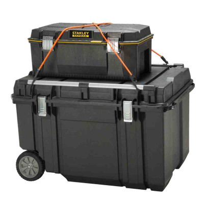 Купити Ящик FATMAX®, 240 л, розміри 990 x 590 x 620 мм, з функцією транспортування STANLEY FMST1-75531. Офіційний магазин Dewalt Україна. Фірмовий інструмент та обладнання DeWALT, STANLEY, BLACK+DECKER, BOSTITCH