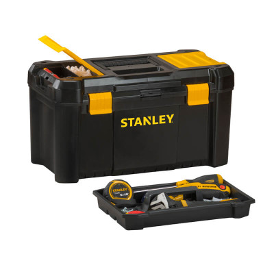 Купити Скринька ESSENTIAL, розміри 480х250х250 мм STANLEY STST1-75520. Офіційний магазин Dewalt Україна. Фірмовий інструмент та обладнання DeWALT, STANLEY, BLACK+DECKER, BOSTITCH