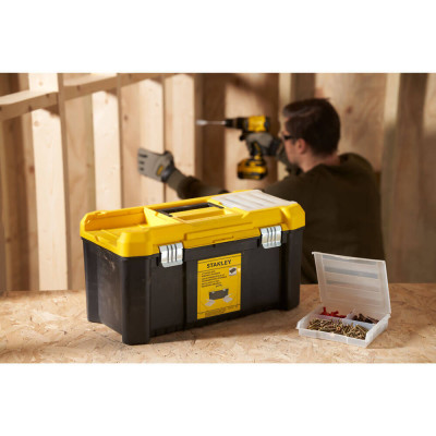 Купити Скринька ESSENTIAL STANLEY STST75787-1. Офіційний магазин Dewalt Україна. Фірмовий інструмент та обладнання DeWALT, STANLEY, BLACK+DECKER, BOSTITCH