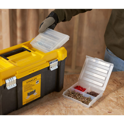 Купити Скринька ESSENTIAL STANLEY STST75787-1. Офіційний магазин Dewalt Україна. Фірмовий інструмент та обладнання DeWALT, STANLEY, BLACK+DECKER, BOSTITCH