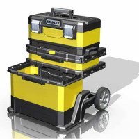 Купить Ящик металлопластмассовый Rolling Workshop, размеры 568x730x389 мм, на колесах STANLEY 1-95-621. Официальный магазин Dewalt Украина. Фирменный инструмент и оборудовние DeWALT, STANLEY, BLACK+DECKER, BOSTITCH