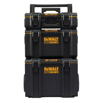 Купити Комплект ящиків TOUGHSYSTEM 2.0 DeWALT DWST83402-1. Офіційний магазин Dewalt Україна. Фірмовий інструмент та обладнання DeWALT, STANLEY, BLACK+DECKER, BOSTITCH