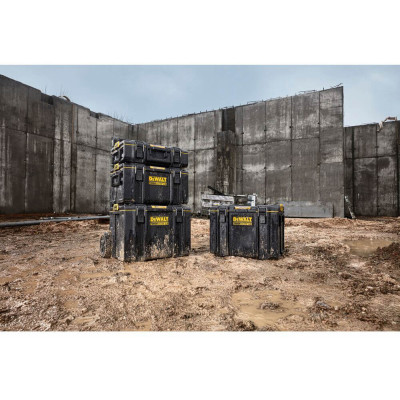 Купити Комплект ящиків TOUGHSYSTEM 2.0 DeWALT DWST83402-1. Офіційний магазин Dewalt Україна. Фірмовий інструмент та обладнання DeWALT, STANLEY, BLACK+DECKER, BOSTITCH