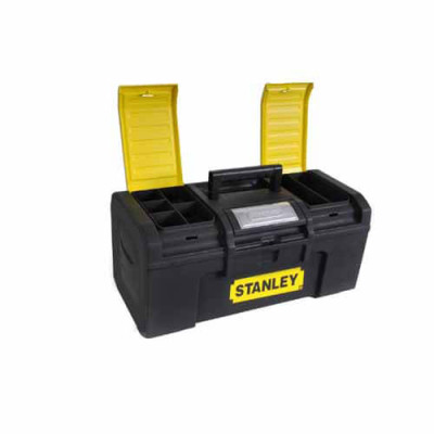 Купить Ящик Basic Toolbox 24, размеры 595x281x260 мм STANLEY 1-79-218. Официальный магазин Dewalt Украина. Фирменный инструмент и оборудовние DeWALT, STANLEY, BLACK+DECKER, BOSTITCH