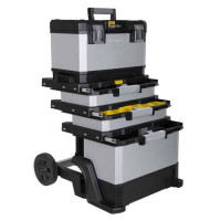 Купить Ящик FatMax® Rolling Workshop, размеры 568x893x389 мм, с колесами STANLEY 1-95-622. Официальный магазин Dewalt Украина. Фирменный инструмент и оборудовние DeWALT, STANLEY, BLACK+DECKER, BOSTITCH