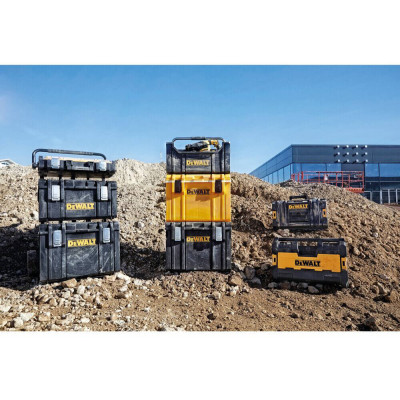 Купити Ящик TOUGHSYSTEM відкритий DeWALT DWST1-75654. Офіційний магазин Dewalt Україна. Фірмовий інструмент та обладнання DeWALT, STANLEY, BLACK+DECKER, BOSTITCH