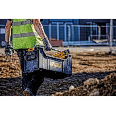 Купити Ящик TOUGHSYSTEM відкритий DeWALT DWST1-75654. Офіційний магазин Dewalt Україна. Фірмовий інструмент та обладнання DeWALT, STANLEY, BLACK+DECKER, BOSTITCH
