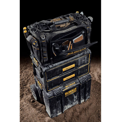 Купити Сумка для інструмента TOUGHSYSTEM 2.0 DeWALT DWST83522-1. Офіційний магазин Dewalt Україна. Фірмовий інструмент та обладнання DeWALT, STANLEY, BLACK+DECKER, BOSTITCH