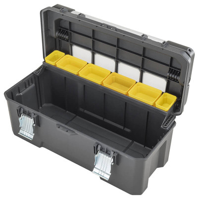 Купить Ящик профессиональный FatMax, 660x300x275 мм STANLEY FMST1-75791. Официальный магазин Dewalt Украина. Фирменный инструмент и оборудовние DeWALT, STANLEY, BLACK+DECKER, BOSTITCH