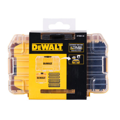 Купити Футляр для біт системи TSTAK Tough Case S DeWALT DT70801. Офіційний магазин Dewalt Україна. Фірмовий інструмент та обладнання DeWALT, STANLEY, BLACK+DECKER, BOSTITCH
