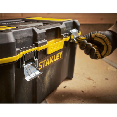 Купить Ящик ESSENTIAL Cantilever, 490х290х250 мм (19) STANLEY STST83397-1. Официальный магазин Dewalt Украина. Фирменный инструмент и оборудовние DeWALT, STANLEY, BLACK+DECKER, BOSTITCH