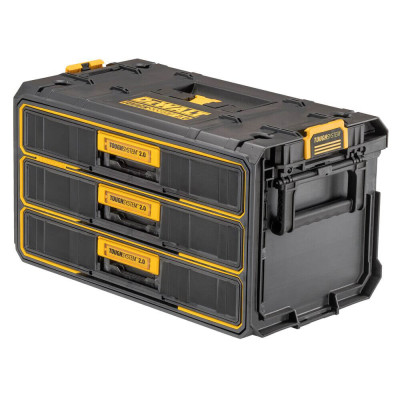 Купить Ящик TOUGHSYSTEM 2.0 DeWALT DWST08330-1. Официальный магазин Dewalt Украина. Фирменный инструмент и оборудовние DeWALT, STANLEY, BLACK+DECKER, BOSTITCH