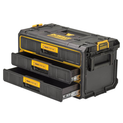 Купить Ящик TOUGHSYSTEM 2.0 DeWALT DWST08330-1. Официальный магазин Dewalt Украина. Фирменный инструмент и оборудовние DeWALT, STANLEY, BLACK+DECKER, BOSTITCH