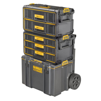 Купить Ящик TOUGHSYSTEM 2.0 DeWALT DWST08330-1. Официальный магазин Dewalt Украина. Фирменный инструмент и оборудовние DeWALT, STANLEY, BLACK+DECKER, BOSTITCH