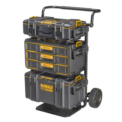 Купить Ящик TOUGHSYSTEM 2.0 DeWALT DWST08330-1. Официальный магазин Dewalt Украина. Фирменный инструмент и оборудовние DeWALT, STANLEY, BLACK+DECKER, BOSTITCH