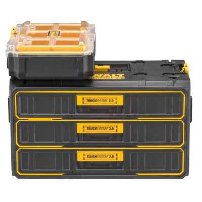 Купить Ящик TOUGHSYSTEM 2.0 DeWALT DWST08330-1. Официальный магазин Dewalt Украина. Фирменный инструмент и оборудовние DeWALT, STANLEY, BLACK+DECKER, BOSTITCH