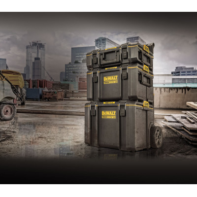 Купить Ящик TOUGHSYSTEM 2.0 DeWALT DWST83294-1. Официальный магазин Dewalt Украина. Фирменный инструмент и оборудовние DeWALT, STANLEY, BLACK+DECKER, BOSTITCH