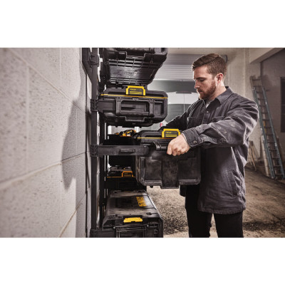 Купить Ящик TOUGHSYSTEM 2.0 DeWALT DWST83294-1. Официальный магазин Dewalt Украина. Фирменный инструмент и оборудовние DeWALT, STANLEY, BLACK+DECKER, BOSTITCH