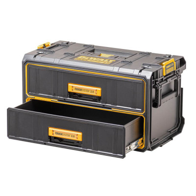 Купить Ящик TOUGHSYSTEM 2.0 DeWALT DWST83529-1. Официальный магазин Dewalt Украина. Фирменный инструмент и оборудовние DeWALT, STANLEY, BLACK+DECKER, BOSTITCH