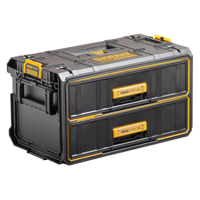 Купить Ящик TOUGHSYSTEM 2.0 DeWALT DWST83529-1. Официальный магазин Dewalt Украина. Фирменный инструмент и оборудовние DeWALT, STANLEY, BLACK+DECKER, BOSTITCH