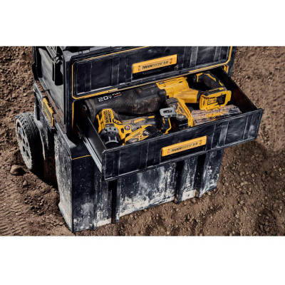 Купить Ящик TOUGHSYSTEM 2.0 DeWALT DWST83529-1. Официальный магазин Dewalt Украина. Фирменный инструмент и оборудовние DeWALT, STANLEY, BLACK+DECKER, BOSTITCH