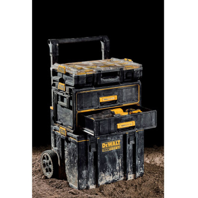 Купить Ящик TOUGHSYSTEM 2.0 DeWALT DWST83529-1. Официальный магазин Dewalt Украина. Фирменный инструмент и оборудовние DeWALT, STANLEY, BLACK+DECKER, BOSTITCH