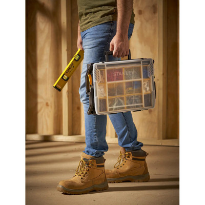 Купити Органайзер Sort Master, дворівневий, 420х315х400 мм, пластмасовий STANLEY STST1-75540. Офіційний магазин Dewalt Україна. Фірмовий інструмент та обладнання DeWALT, STANLEY, BLACK+DECKER, BOSTITCH